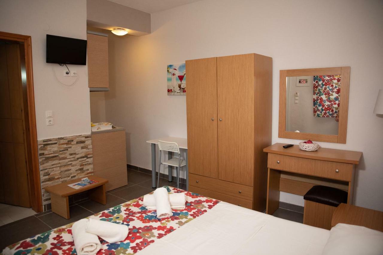 Nikos Apartments 오르모스 파나기아스 외부 사진